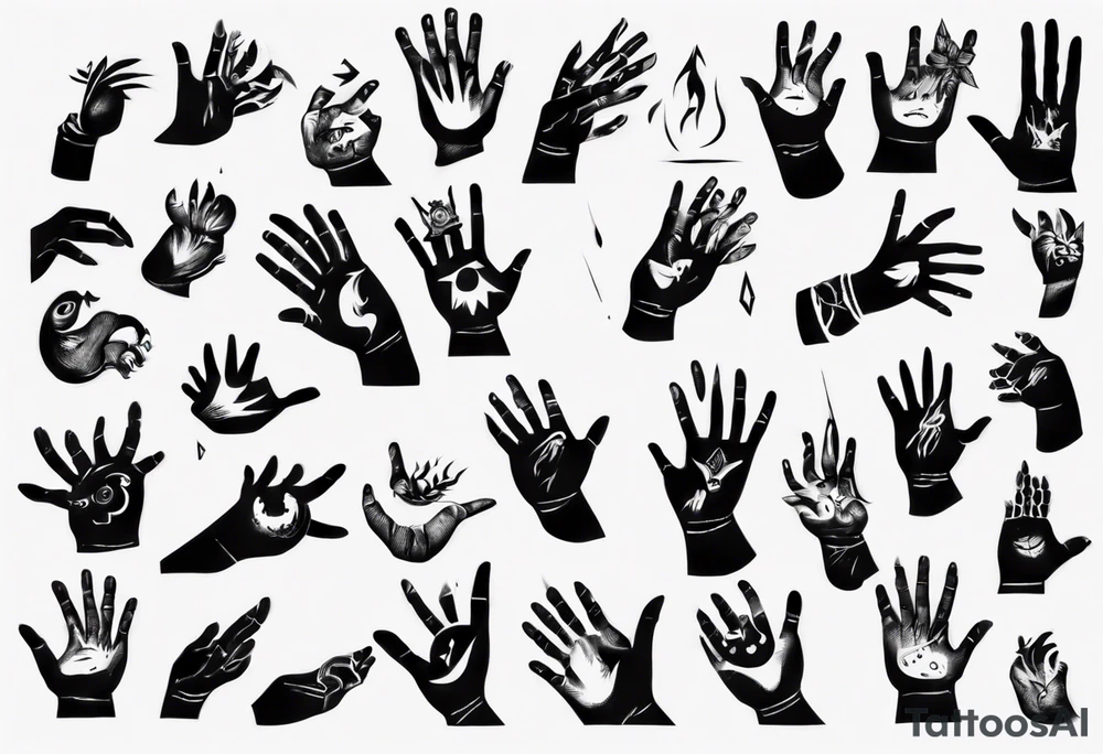 a hand acting like a hand puppet without the actual puppet tattoo idea a hand acting like a hand puppet without the actual puppet tattoo idea