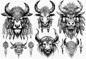 Tauren shaman tattoo idea