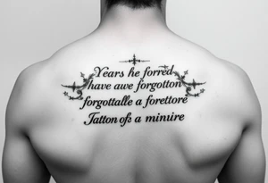 Years of love have been forgotten in the hatred of a minute tattoo idea