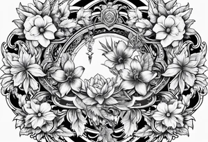 Gemini, Scorpio, Cancer, Sagittarius, Flowers tattoo idea