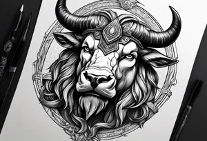 Minotaur tattoo idea