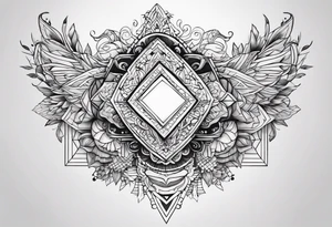 Name Lynn with a design tattoo idea