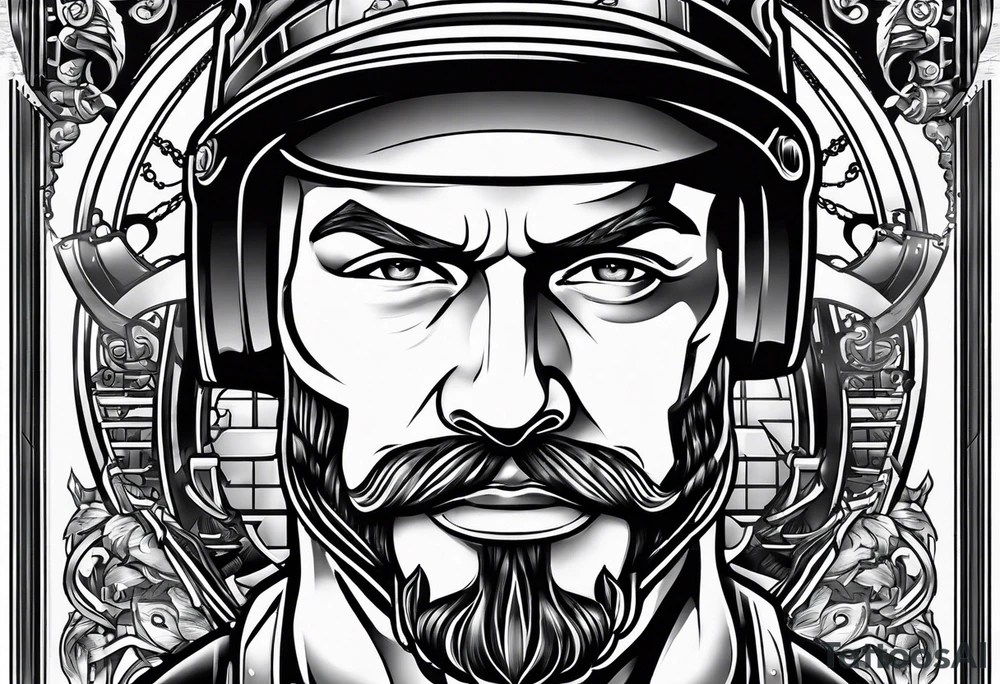 Ironworker tattoo idea