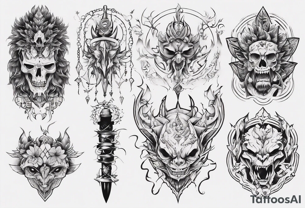 ドラゴン tattoo idea