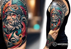 Half sleeve tattoo idea