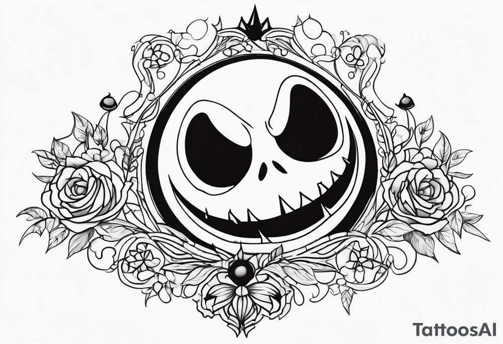 Jack Skellington tattoo idea