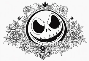 Jack Skellington tattoo idea