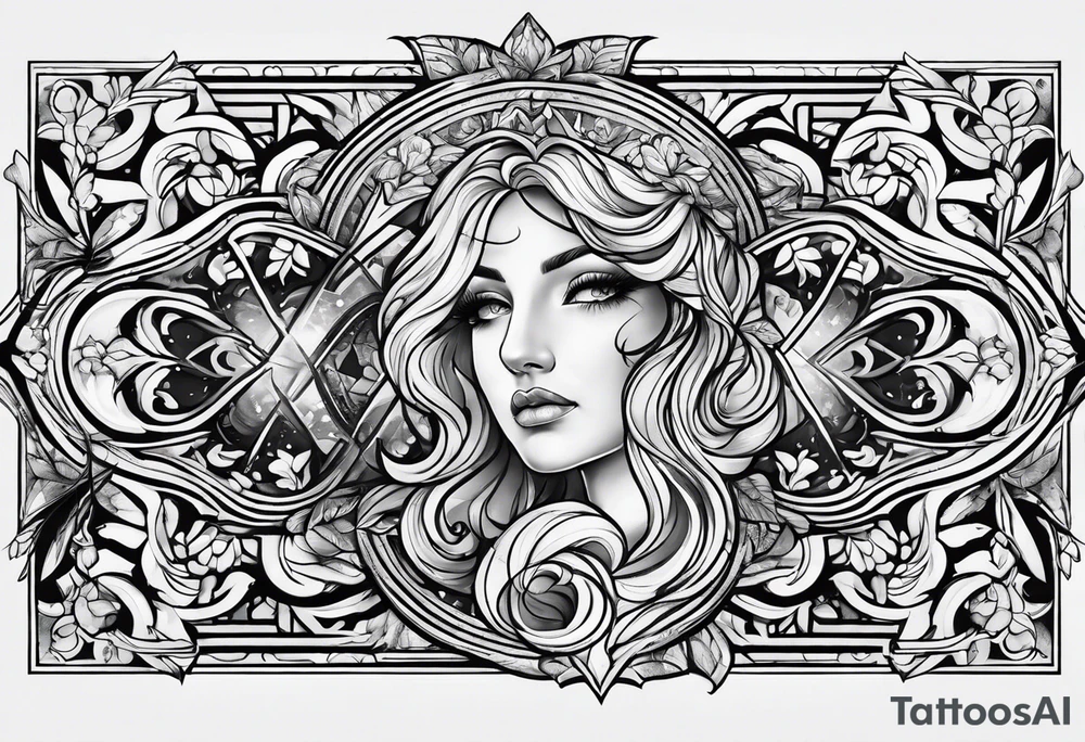 Marble tattoo idea