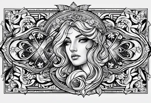 Marble tattoo idea
