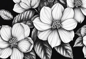 Hydrangeas tattoo idea