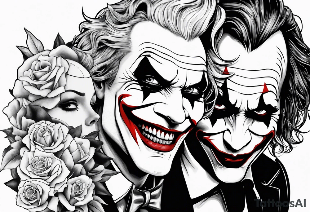 joker tattoo idea