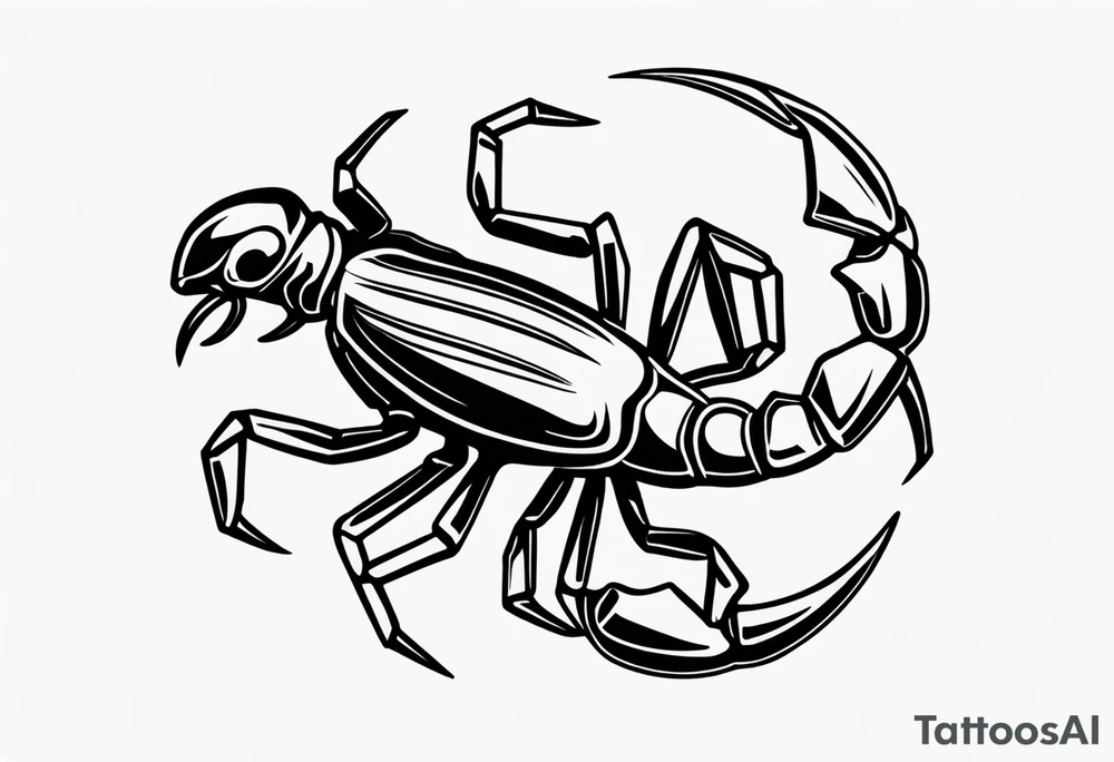 scorpion tattoo idea