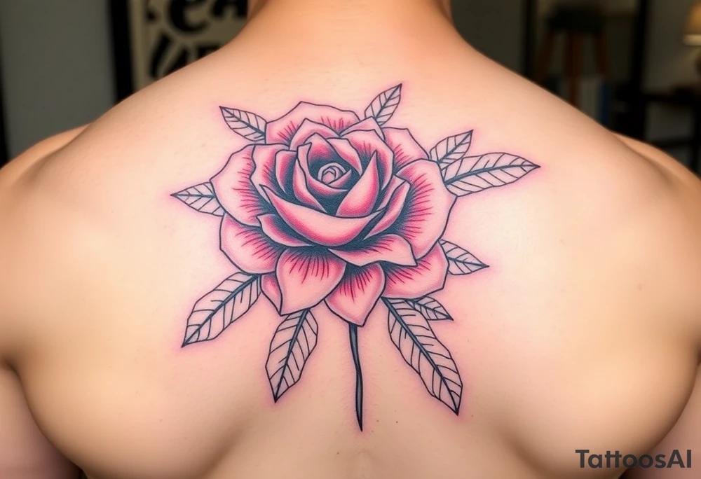 Rose and Chrysanthemum tattoo tattoo idea