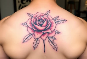 Rose and Chrysanthemum tattoo tattoo idea