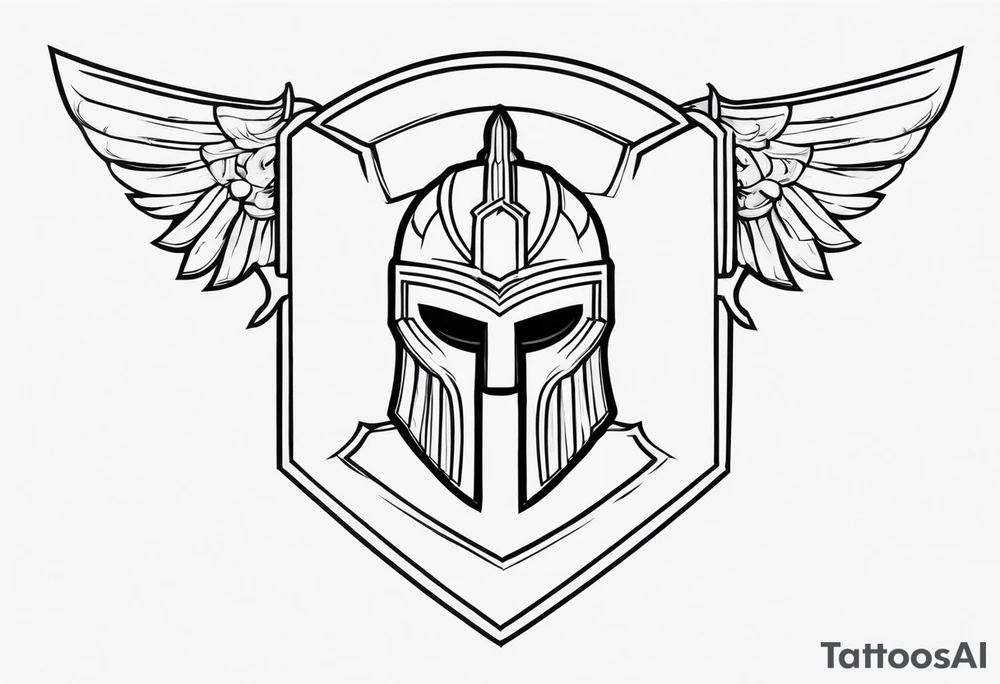 greek spartan symbol tattoo tattoo idea