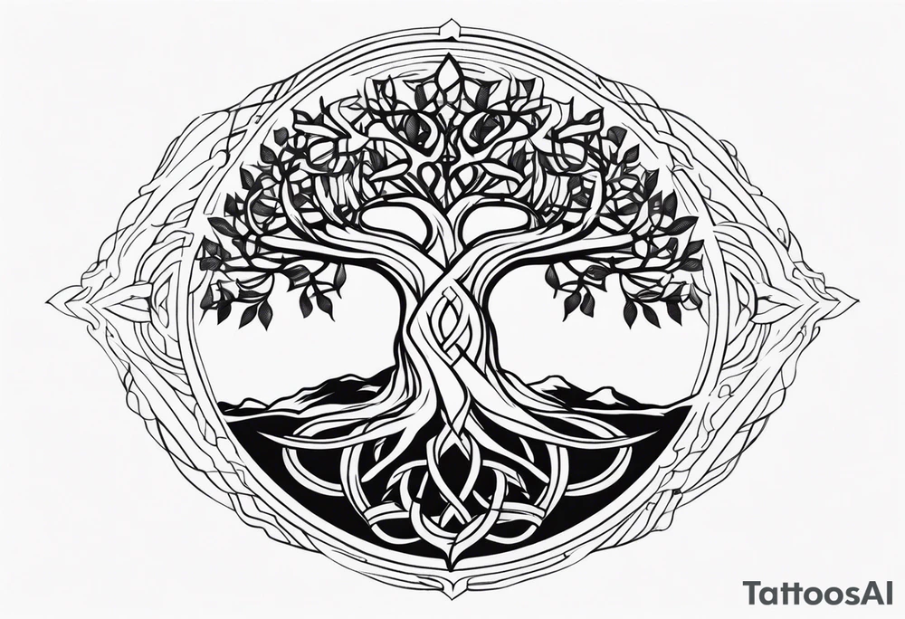 Yggdrasil tattoo idea