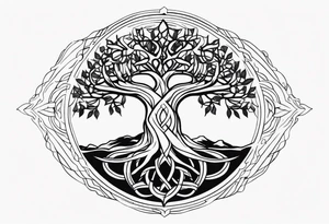 Yggdrasil tattoo idea