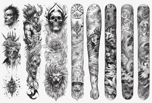 Arm sleeve for men tattoo idea