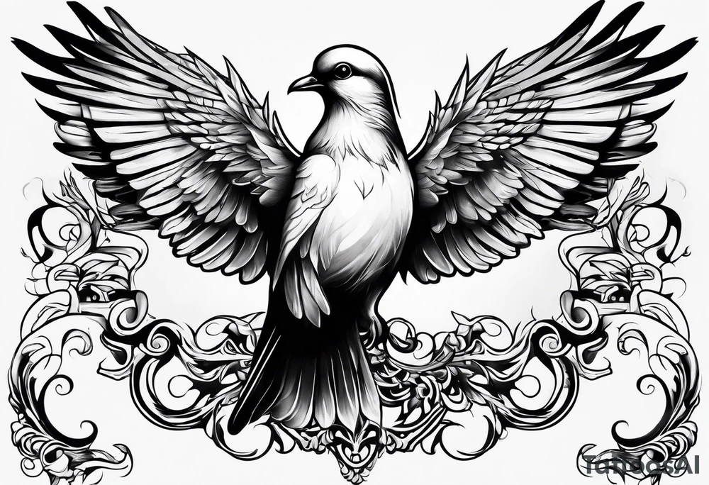 doves tattoo idea
