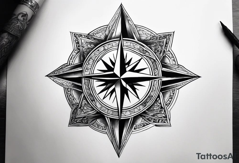 the light shines through the darkness”, with the northern star on my shoulder make it masculine. tattoo idea
