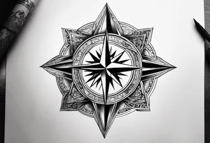 the light shines through the darkness”, with the northern star on my shoulder make it masculine. tattoo idea