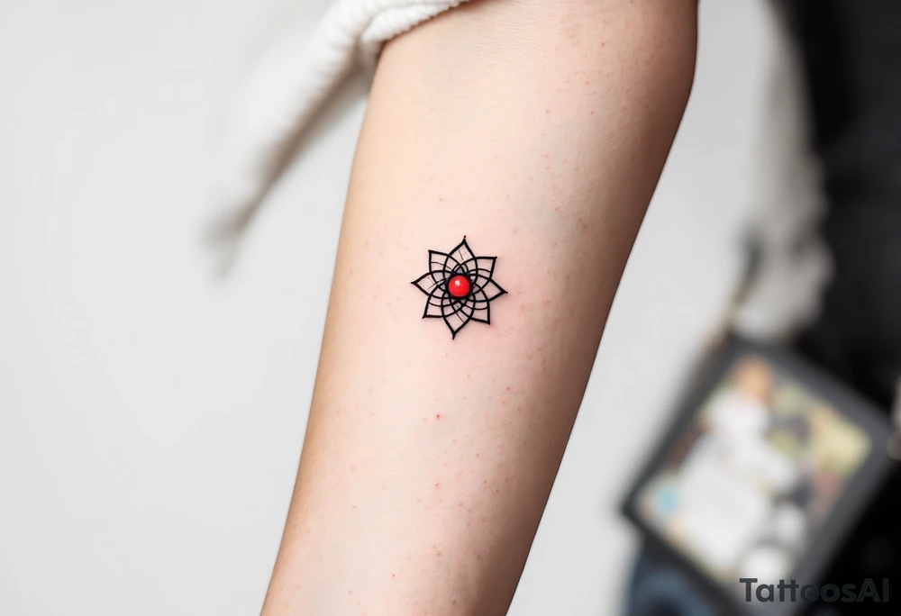 Red Dot of Passion – A small, deep red dot representing desire, emotion, or the heart’s core. tattoo idea