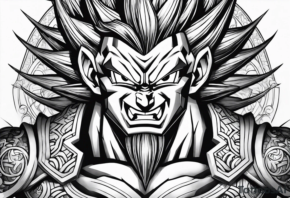 dragonball z tattoo idea