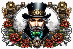 Steam punk tattoo idea