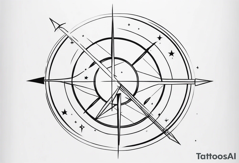 Sagittarius tattoo idea