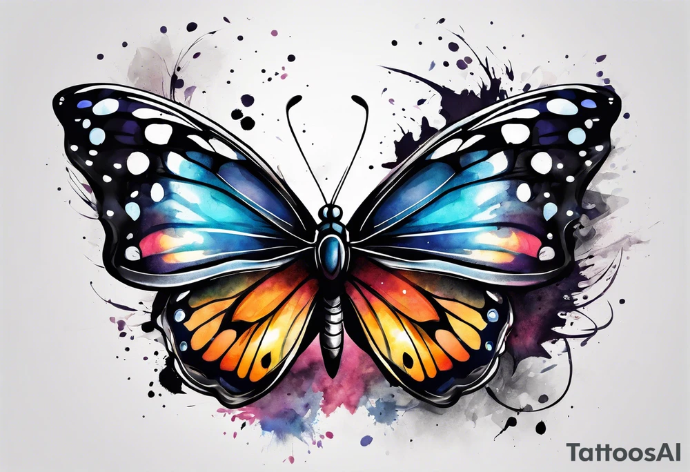 butterfly tattoo idea