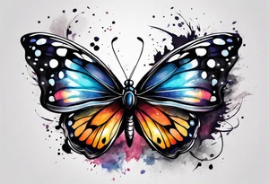 butterfly tattoo idea