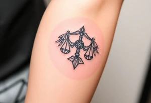 Computer code software developer, father of 6, masculine , strength, overcome, Libra, tattoo idea