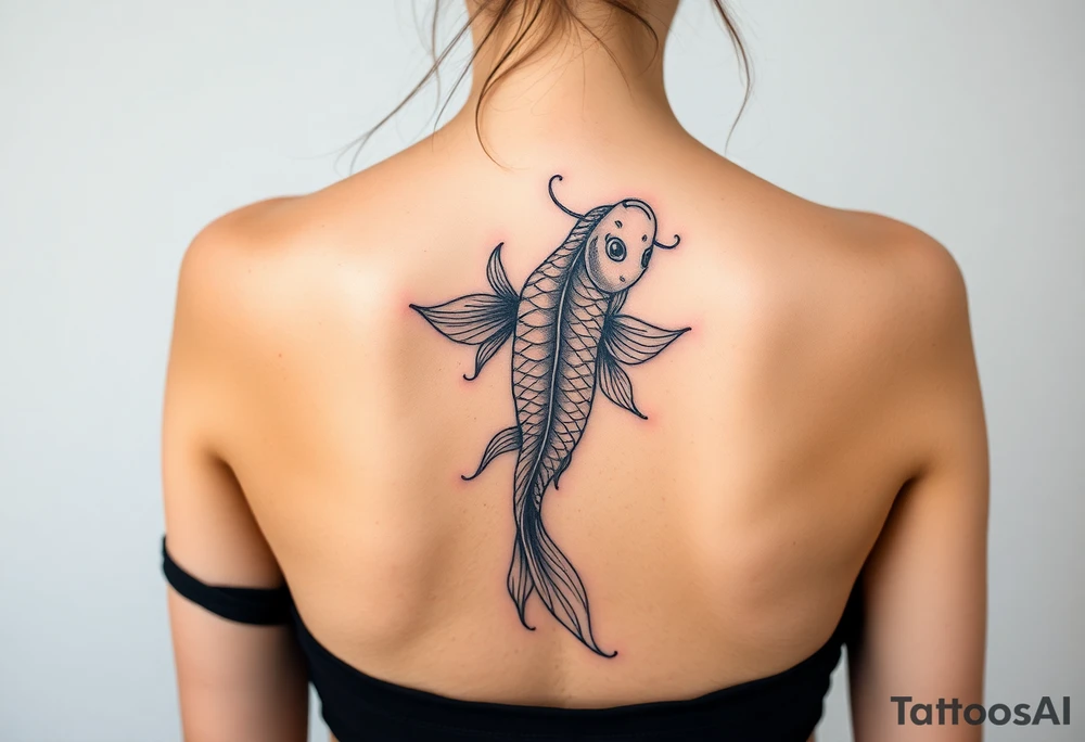 Koi tattoo idea