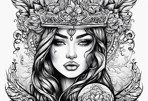 Tis grace hath brought me safe thus far,
And grace will lead me home tattoo idea