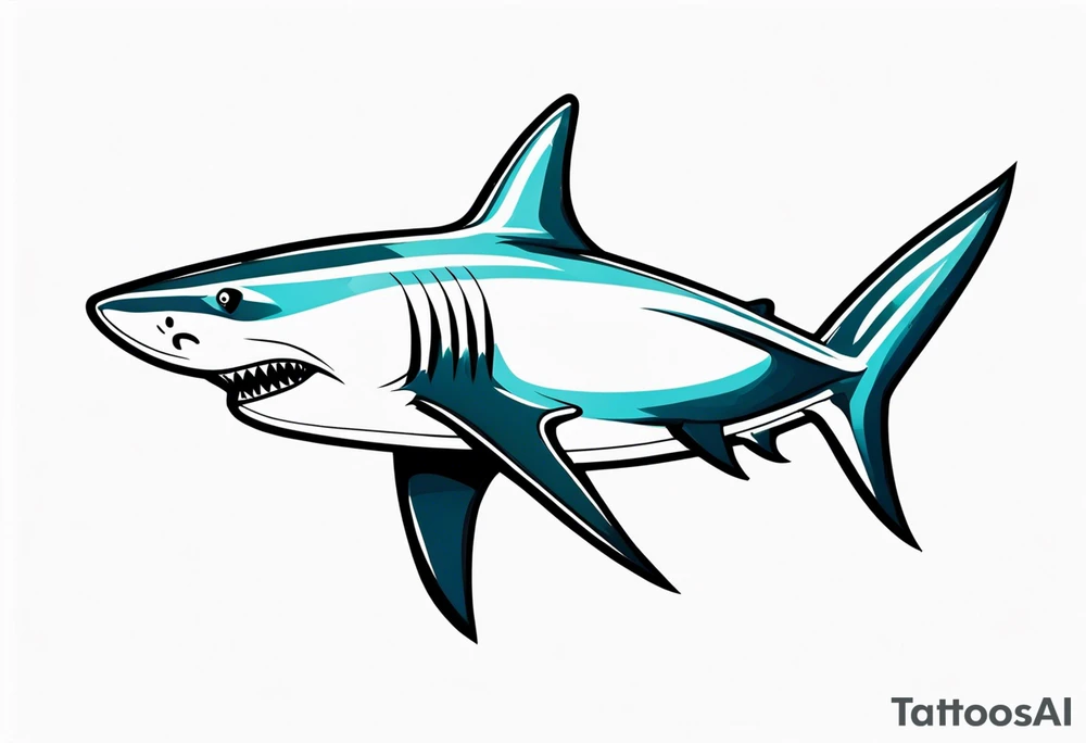 Shark tattoo idea
