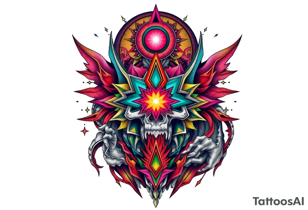 Mystical tattoo idea