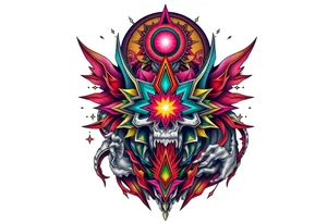 Mystical tattoo idea