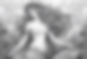 Goddess Venus full body standing in ocean tattoo idea