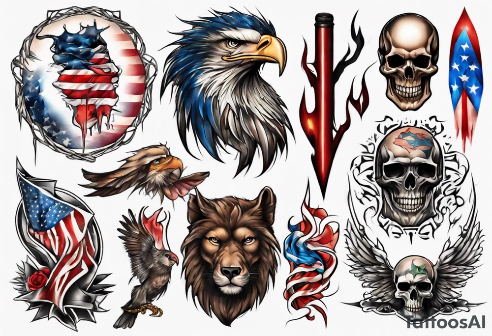 America tattoo idea