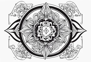 Palavra rozzy tattoo idea