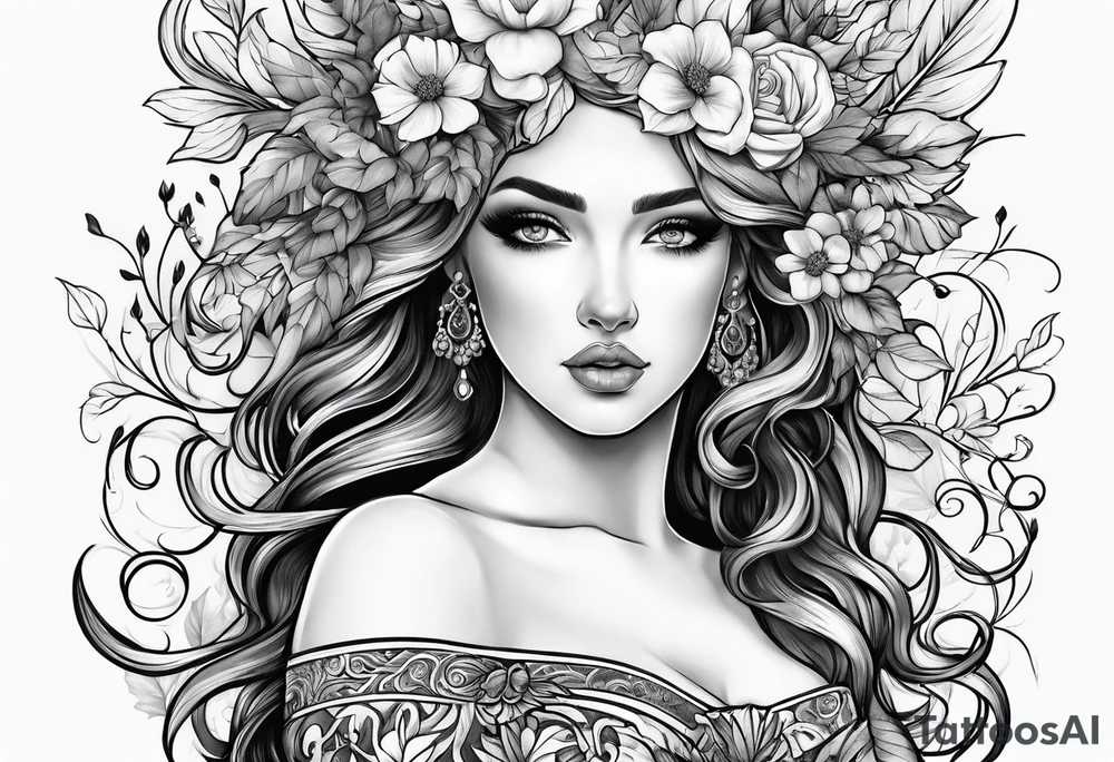 Persephone tattoo idea
