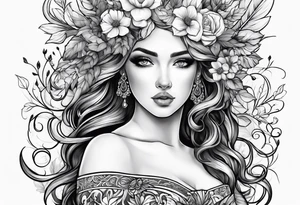 Persephone tattoo idea
