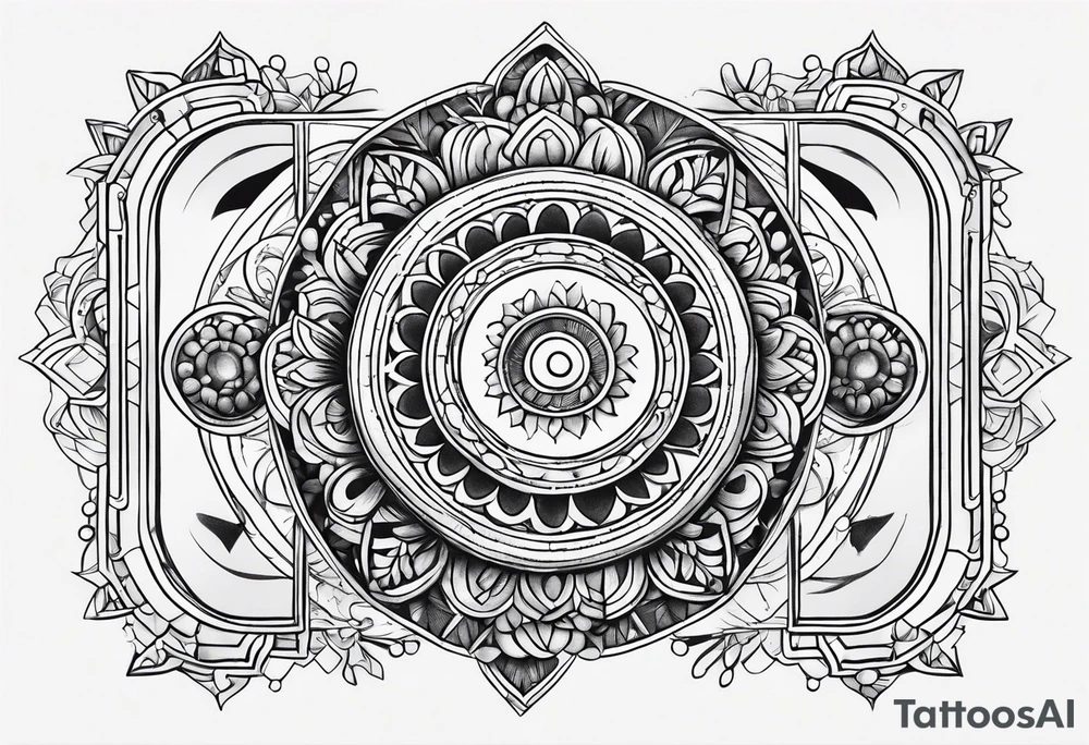 Contraceptive tattoo idea