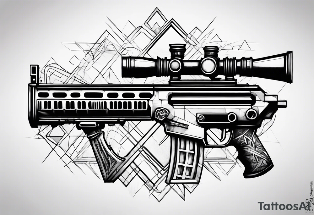 Mg42 machinegun tattoo idea