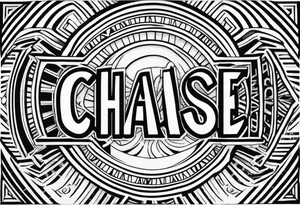 Chase written in the sun tattoo idea
