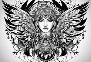 Create a tatoo symbolising freedom to live anywhere in the world tattoo idea