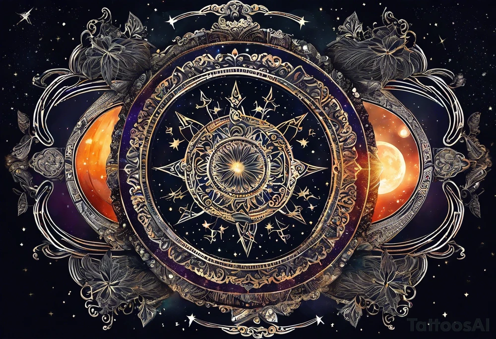 You are a beloved of the universe. You are
as beautiful as the sunrise and as ancient
as the stars. You are a spark of divine love
in human form. Through you goodness &
light flow into this world. Bless you. tattoo idea