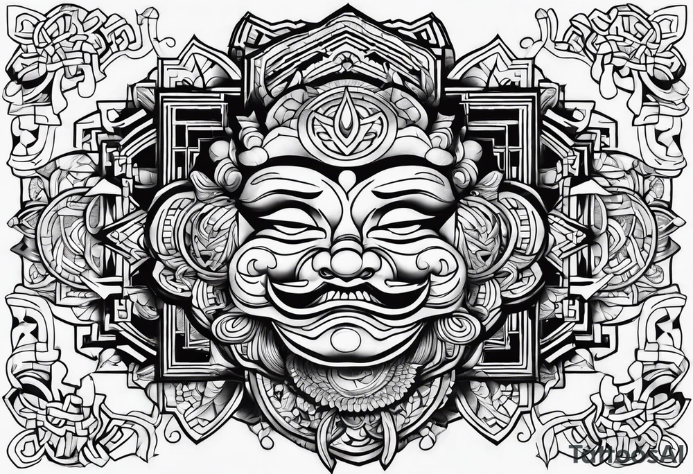 Random crazzy asian shit tattoo idea
