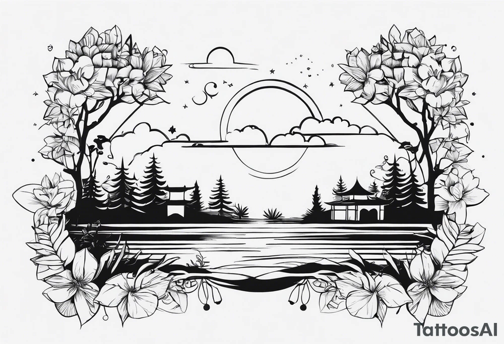 uma palavra com um singnificado forte e lindo tattoo idea