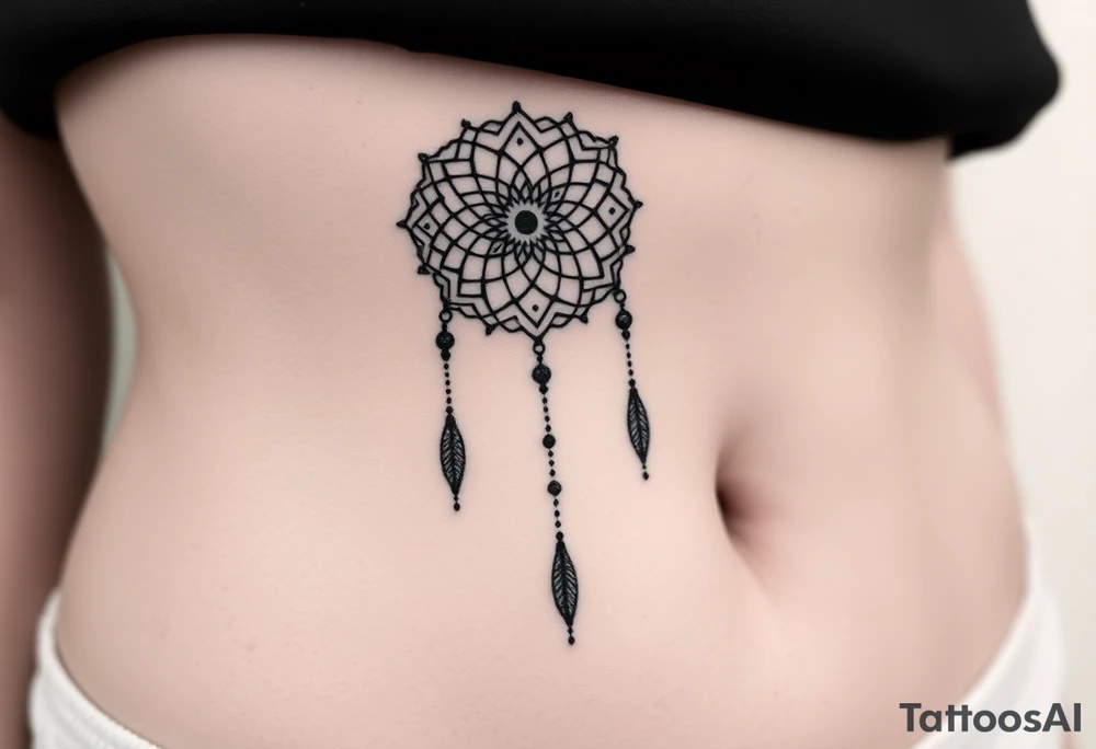 dreamcatcher tattoo idea